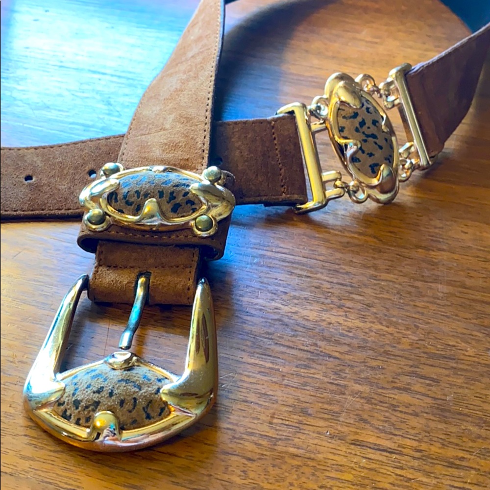 Genuine Vintage Leather Waist Belt